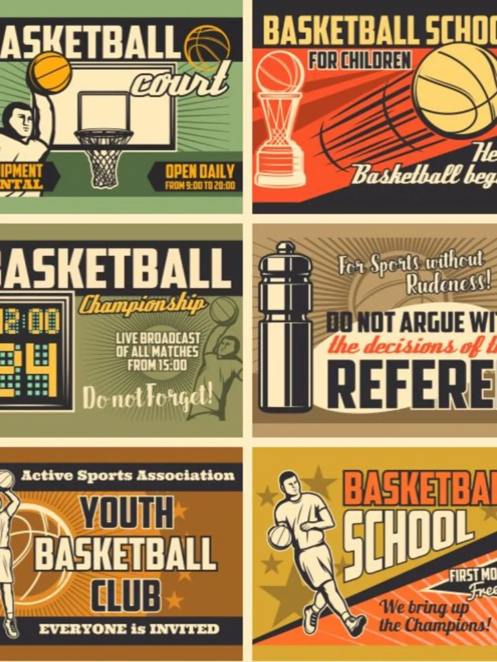 2027 Spiral-bound Wall Calendar (Basketball) - 12 Months Desktop (11x17)